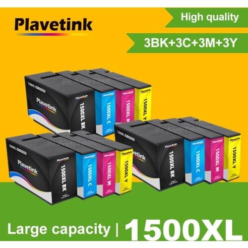 Plavetink Comaptible Ink Cartridges PGI 1500 XL For Canon MAXIFY MB 2050 2150 2300 2350 2355 Inkjet Printer Cartridge PGI1500XL