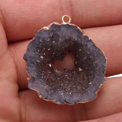 Natural Stone Pendant Irregular Agates For Jewelry Making DIY Necklace Bracelet Anklet Accessory