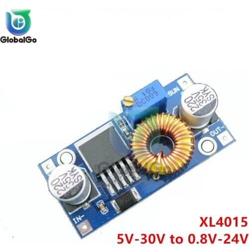 XL4015 5A DC to DC Lithium Battery Step Down Charging Board Led Power Converter Lithium Charger Module