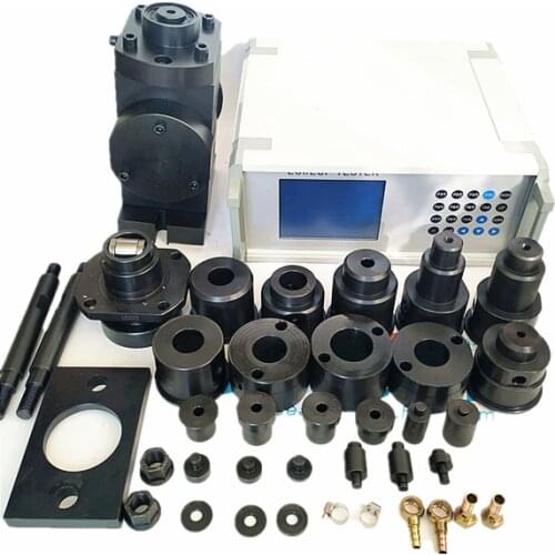 Simple type EUI/EUP Tester with Cambox and Camshaft, with 3 camshafts and 10 adapters, common rail test bench