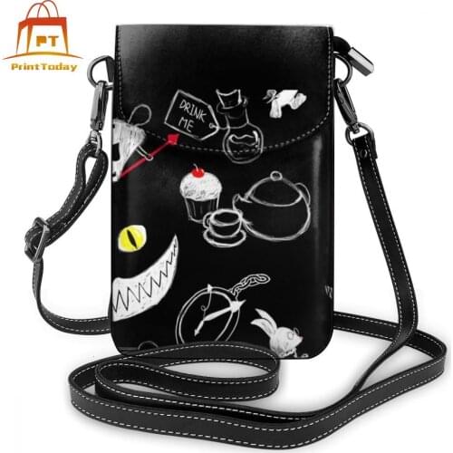 Clock Shoulder Bag Clock Leather Bag Multifunction High quality Women Bags Small Woman Street Crossbody Purse