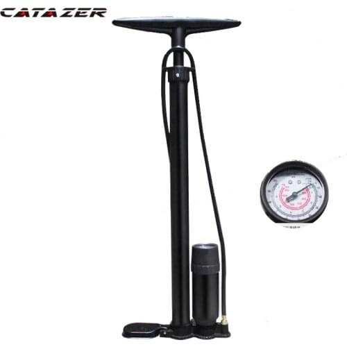 Bicycle Aluminum Alloy Pump Manual High Pressure Pump Bicycle Tire Pump Bicycle Accessories Portable Electric Vehicle Pump