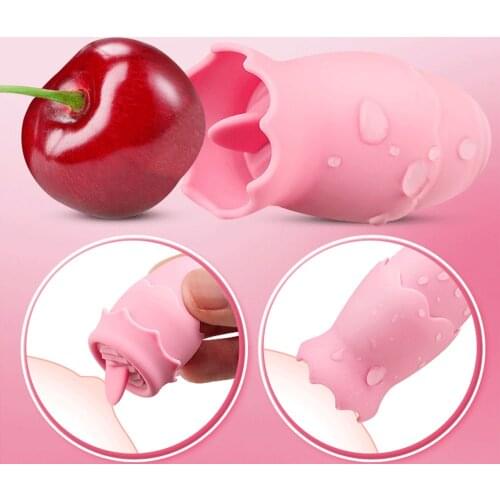 Vibrators 12 Frequency for Woman Oral Licking Clitoris Stimulate Vibrating Female Sucking Nipple Sex Toys