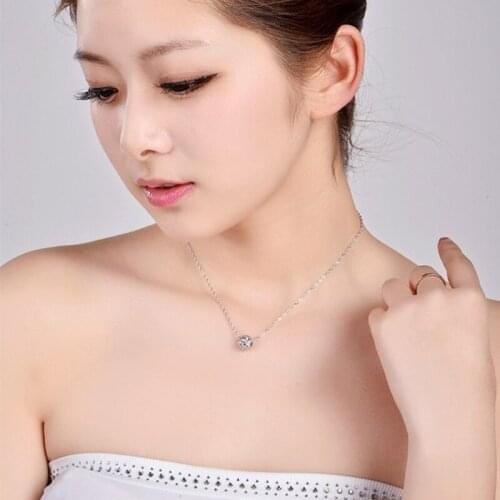 S925 silver necklace womens transfer beads Passepartout pendant Korean womens retro pendant pendant pendant transfer beads who