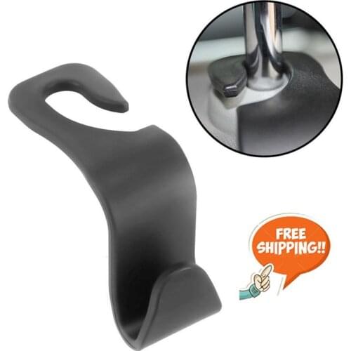 1/2/3/5Pcs Universal Car Seat Hook Back Hook Car Accessories Interior Portable Hanger Holder Storage For Car Bag Purse Cloth