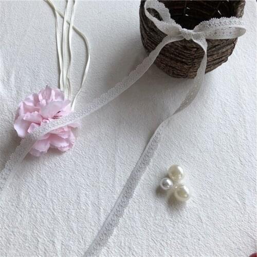 1cm handicrafts embroidered net lace trim ribbon diy wedding crafts christmas decorations