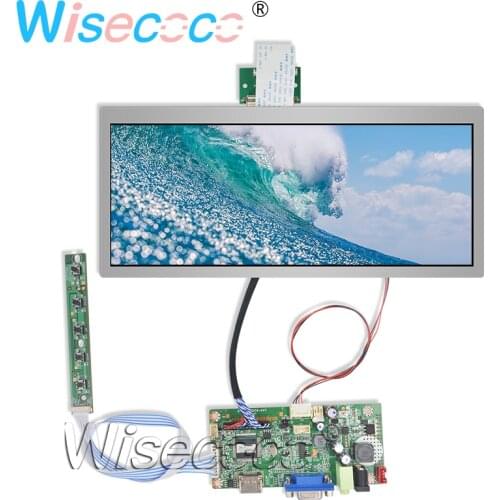 10.3 inch 1920*720 IPS Bar LCD LVDS VGA controller board outdoor screen automotive screen HSD103KPW2-A10