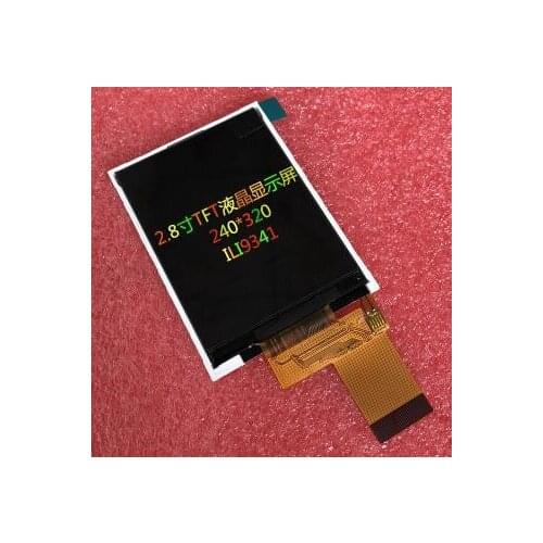 2.8 inch 32PIN TFT LCD Screen ILI9341 Drive IC 240(RGB)*320 SPI Interface
