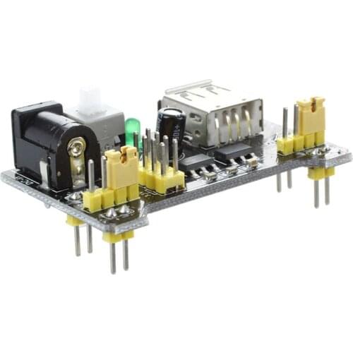 3.3V 5V Breadboard Power Supply Module for MB102 Solderless Breadboard