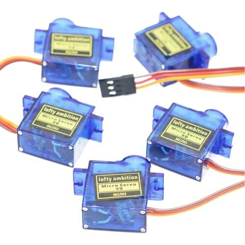 SG90 Servo,5pcs/Lot Mitoot Brand SG90 9g Mini Micro Servo For 250 450 Helicopter Airplane Car