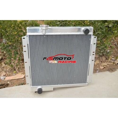 3 row aluminum radiator for TOYOTA Land Cruiser 42 BJ40 BJ42