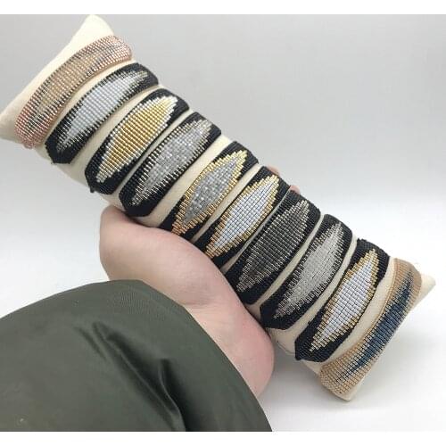 BLUESTAR MIYUKI Bracelets Women Bracelet Turkish Eye Pulseras Mujer Moda Handmade Woven Armband 2021