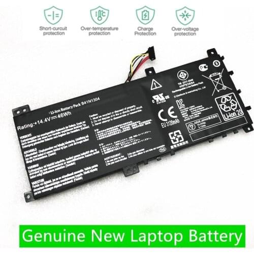 HKFZ NEW B41N1304 Original laptop Battery For ASUS S451LAS451LA-DS51T-CAfor VivoBook V451LA V451LA-DS51T