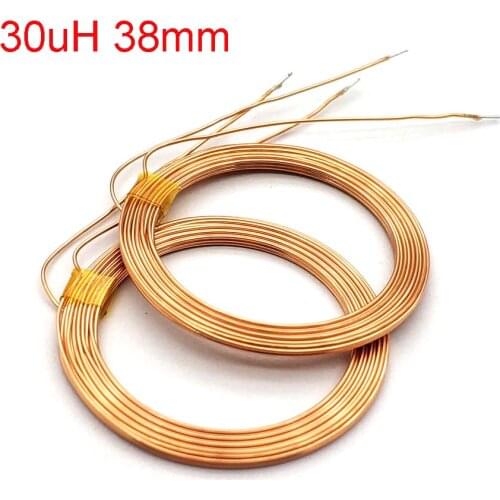 Induction Coil XKT-L1 Of 38mm 30uH Wireless Charging Coil 38mm30uH