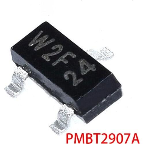100pcs PMBT2907A T2F W2F PMBT2907 SOT-23 PNP Switching Transistors