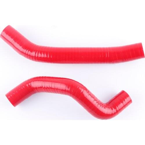 ATV Silicone Rubber Radiator Pipe Tube Hose Kit For Kawasaki KFX 450 KFX450R 2008-2013
