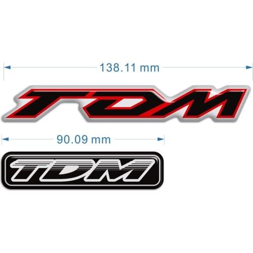 For Yamaha Motorcycle Stickers tdm 850 900 Protector Fairing Fuel Tank Pad Decal Kit Emblem Badge Logo TDM Protection Accessory