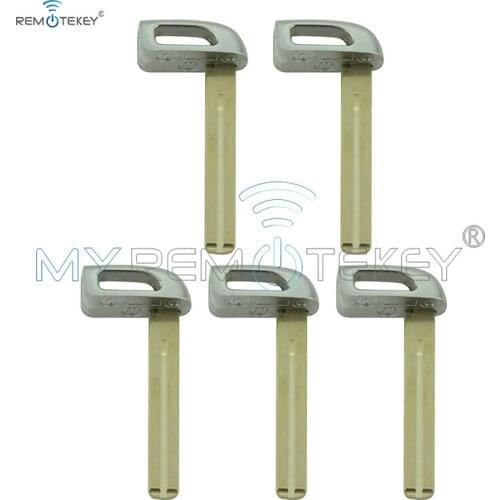 Remtekey 5pcs 81996-3S020 Smart key blade for Hyundai Genesis small spare insert replacement key blade 2009 2010 2011 2012 2013