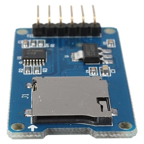 Reader Module Toy Adapter SPI Interfaces With Level Converter Chip For Arduino Toy Micro SD Card SDHC(High-Speed) DIY Maker Toy