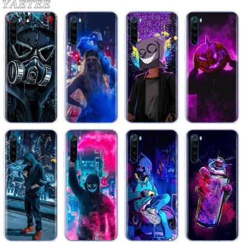 Silicone Case For Xiaomi Redmi Note 9 9S 8 Pro 8T 7 Redmi 9 9A 9C 8 8A 7 7A 6 Ultra Thin Clear Back Shell Cover Street Boy Girl