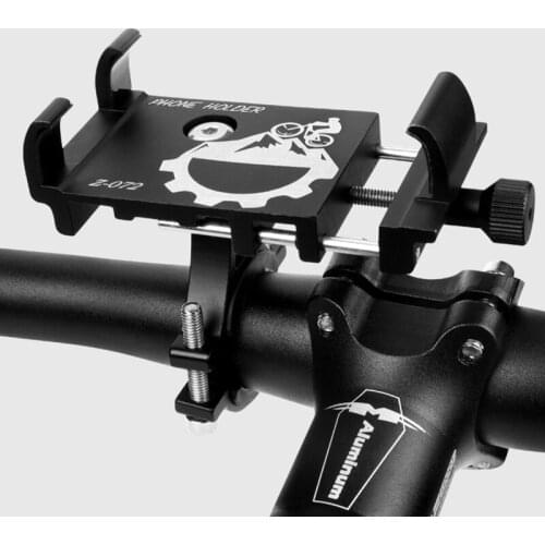Bike Bicycle Universal Cell Phone Holder holder Motorcycle Handlebar Mount Handle Phone Support Aluminum alloy Cell Phone