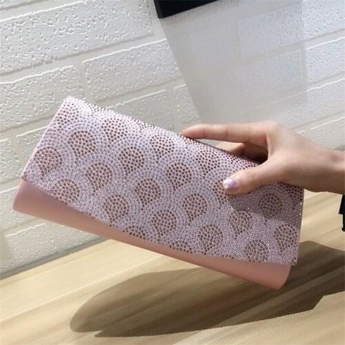 Upscale evening bags fashion rhinestones evening bags purse shoulder bag for wedding Diamonds Lady Purse Mini Evening Bags