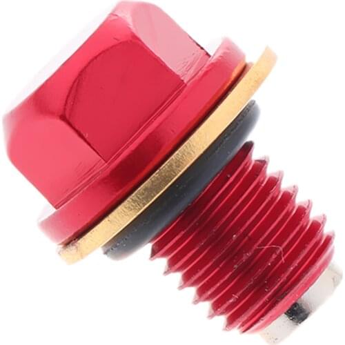 1 Piece Engine Oil Pan Screw For ATV And Motorcycle Shockproof Component