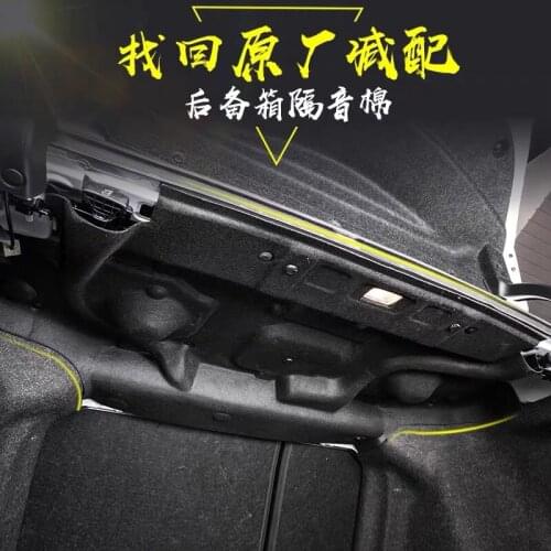 2021 Suitable For Types 16 of Civic Boot Sound Modified with Heat Insulation Cotton Lining