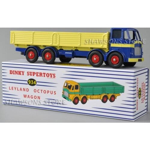 Atlas 1:43 Diecast Metal Truck Model Toys Dinky Supertoys Leyland Octopus Wagon No.934 Miniature Vehicle Replica Collection