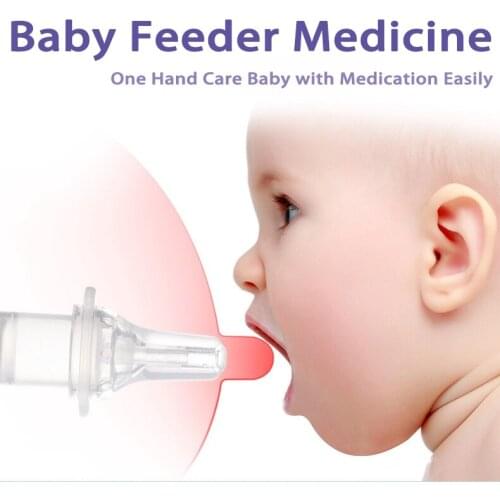 Baby Newborn Pacifiers Feeder Liquid Nipple Dispenser Tools Feeder Drop Squeeze