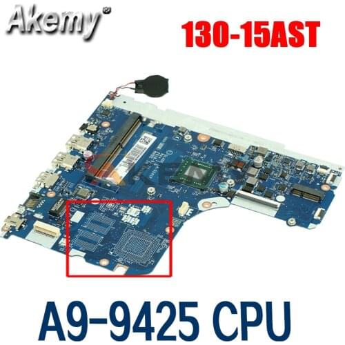 For lenovo ideapad 130-15ast laptop motherboard with amd A9-9425 cpu fru: 5b20r34459 LA-G241P 100% tested