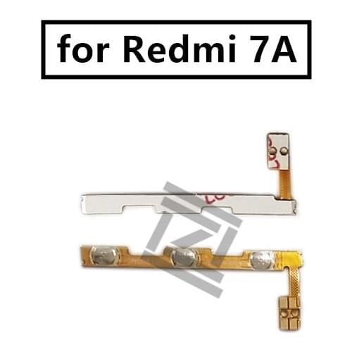 For Xiaomi Redmi 7A Power Volume Side Key Button Flex Cable ON OFF Switch Flex Cable Replacement Repair Parts