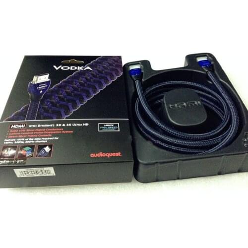 HifiI High Quality VODKA HDMI Cable Plasma Video AV TV Cable 3D and 8K Ultra HD 2160P Original box