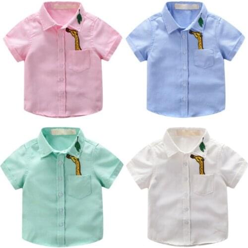 JX·YSY Boys' Short Sleeve Shirts