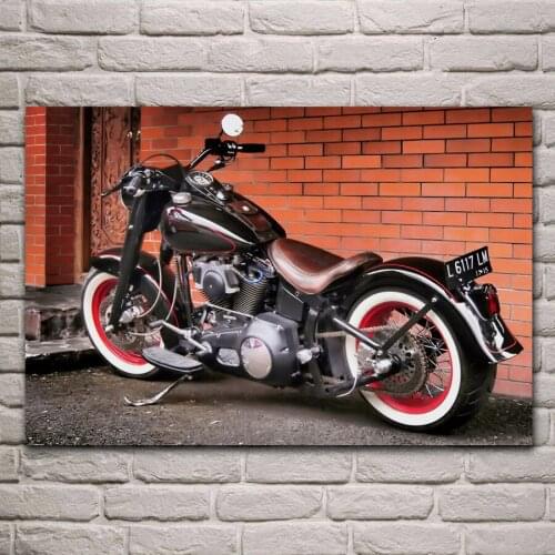 Beautiful motor Bike motorcycle living room bedroom home wall modern art decor wood frame posters KB978