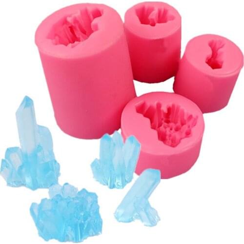 Volcanic Crystal Coral Cooking Tools Decoration Silicone Mold Baking Fondant Sugar Craft Molds Diy Cake Cake