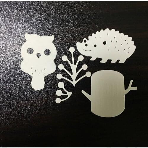 Metal Cutting Dies Stencils For Diy Scrapbooking Decorative Embossing Hand Craft Die Cutting Template Animal Mold New For 2021