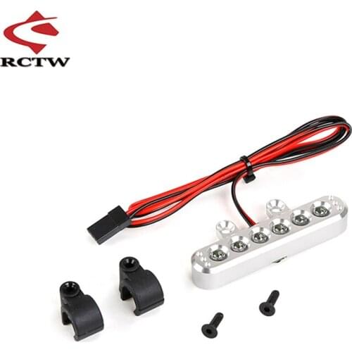 CNC LED Taillight Light Lamp for 1/5 hpi rovan km baja 5b 5sc 4wd rc car parts