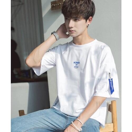 Fashion Cool T Shirt O-Neck Short Mens Leaf Print T Shirts Fashion 2020 Hip Hop Shirt Streetwear Comfort soft Shirt Men