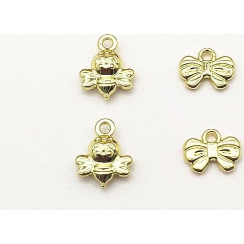 New arrival! 100pcs Zinc Alloy Owl/Bows shape Connectors for Handmade Necklace Earring DIY Parts,Jewelry Findings & Components