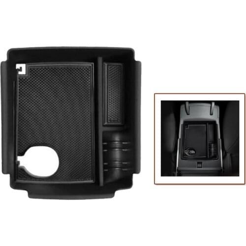 New Arrival High Quality Car Console Storage Organizer Tray Box Armrest Box For 2019 Kia Niro EV