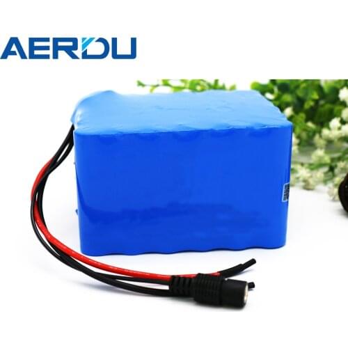 AERDU 3S12P 12V 30Ah 12.6V Rechargeable lithium-ion battery pack For Solar street light inverter miner Hernia lamp with 60A BMS