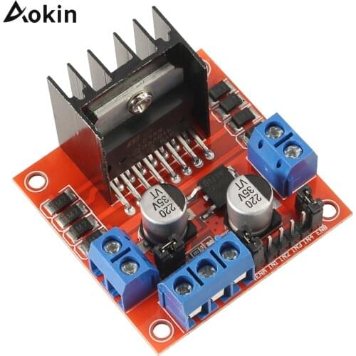 L298N Motor Driver Controller Board Module Stepper Motor DC Dual H-Bridge for Arduino Smart Car Power UNO MEGA R3 Mega2560