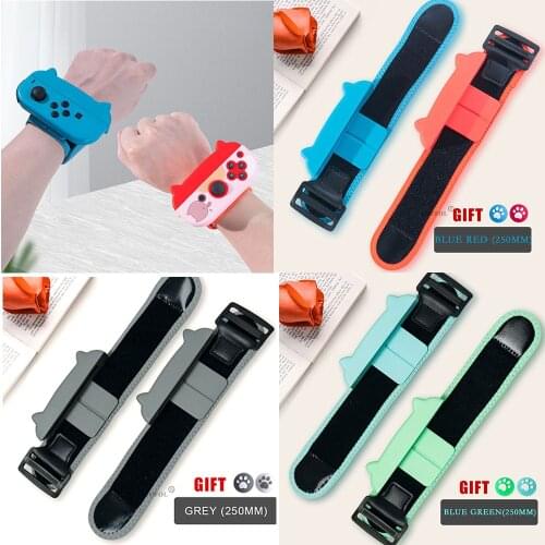 For Nintendo Switch Dance Joy-Con Controller Armband Adjustable Elastic Strap Wrist Band For Boxing Game HandGrip Case Dropship
