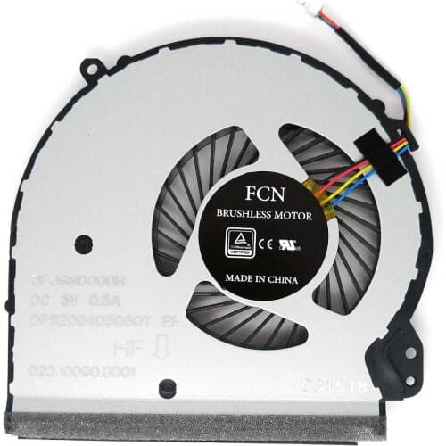 CPU Fan For HP 17-X 17-BS 17-Y 17-E 17-Y051CA TPN-M121 TPN-W129 FAN COOLER DFS200505050T FJGN 926724-001 856682-001 856681-001