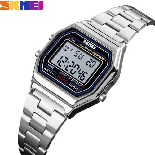 SKMEI Luxury Women Watches Fashion Casual Thin Strap Wristwatch Waterproof Ladies Digital Sport Watch Relogio Feminino 1415
