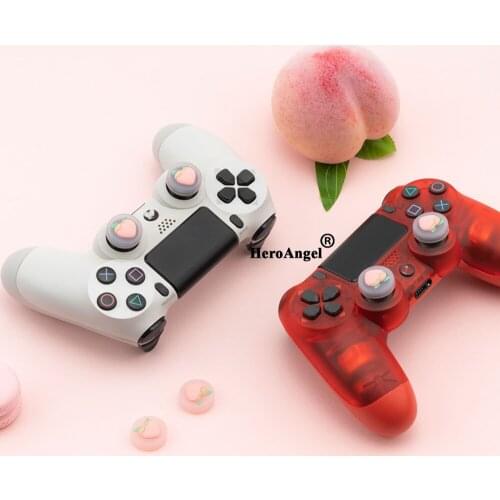Sweet Fruit 4Pcs Silicone Joy Con Thumb Grip Set Joystick Caps For XBOX&PS4&PS5 Cover Analog Thumb Stick Grips