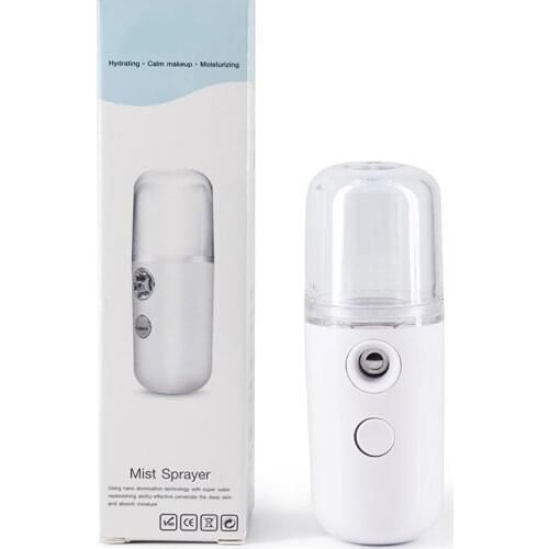 Mini 30ml USB Humidifier Diffuser Nano Face Spray Mist Sprayer Facial Body Nebulizer Steamer Moisturizing Humidifier Skin Care