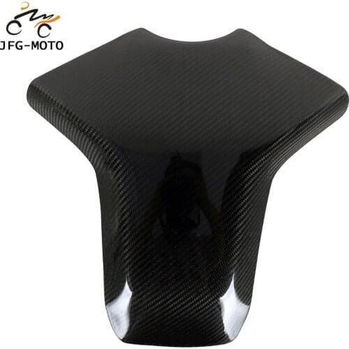 Motorcycle Carbon Fiber Gas Tank Guard Cover protection For YAMAHA MT09 MT-09 MT 09 Street Bike