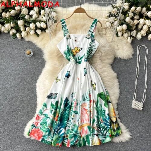 Модные сарафаны ALPHALMODA China At AliExpress